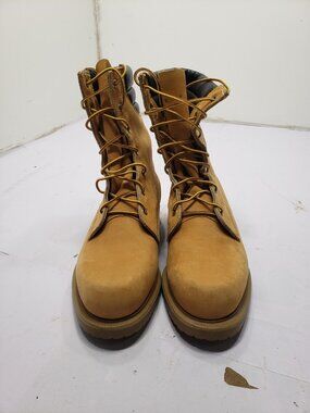 RED WING Size 8.5D Leather Steel Toe Dry Work Boots Union Made Made In USA
